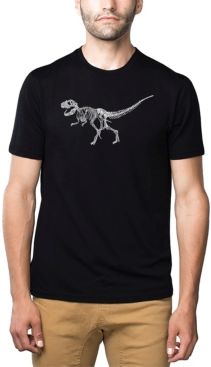 Premium Word Art T-Shirt - Dinosaur T-Rex Skeleton