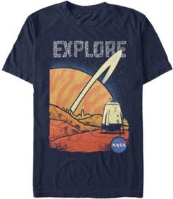 Distorted Explore Space Logo Short Sleeve T-Shirt