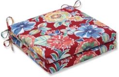 Printed 20" x 20" Outdoor Chair Pad Seat Cushion 2-Pack