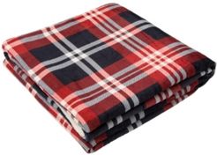 Flannel Plaid Reversible Duvet Cover, Twin