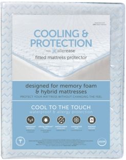 Cooling and Protection Mattress Protector for Memory Foam Mattresses, Full