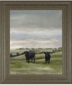 To Pastures Fresh by Mark Chandon Oil Print Framed Wall Art - 22" x 26"
