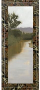 River Journey by Megan Lightell Framed Print Wall Art - 18" x 42"