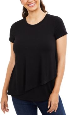 Nursing Tiered Top