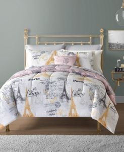Paris 12-Pc. Reversible Comforter Sets Bedding