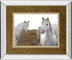 Haven't Met You Yet by Jorge Llovet Mirror Framed Print Wall Art, 34" x 40"