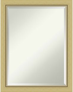Landon Gold-tone Framed Bathroom Vanity Wall Mirror, 21.38" x 27.38"