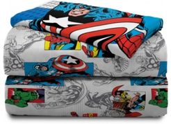 Avengers 4-Piece Full Sheet Set Bedding