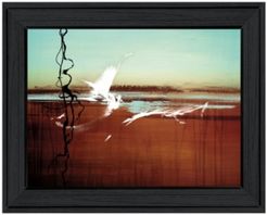Liquid Paint by Cloverfield Co, Ready to hang Framed Print, Black Frame, 19" x 15"