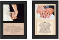 Marriage Collection By B. Mohr and J. Spivey, Printed Wall Art, Ready to hang, Black Frame, 20" x 14"