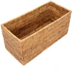 Artifacts Rattan Rectangular Basket