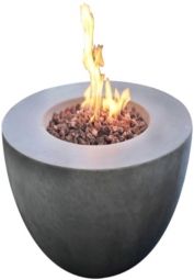 34" Roca Outdoor Fire Pit Table Liquid Propane