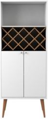 Utopia 10 Bottle Wine Rack China Storage Closet with 4 Shelves