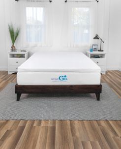 Smart Zone 3-Inch Quilted Memory Foam Mattress Topper - Full