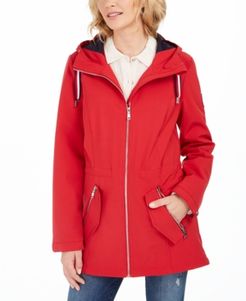 Hooded Water-Resistant Anorak Jacket