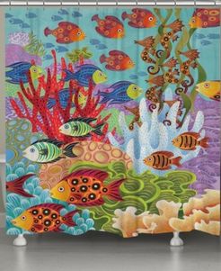 Fish in the Hood Shower Curtain Bedding