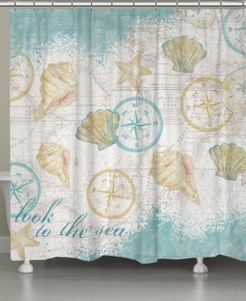 Look to the Sea Shower Curtain Bedding