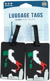 City Themed 2-Pc. Luggage Tag Set