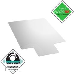 Cleartex Ultimat Polycarbonate Chair Mat for Plush Pile Carpets Bedding