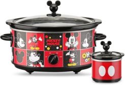 Mickey Mouse 5-Quart Slow Cooker with 20 Ounce Dipper