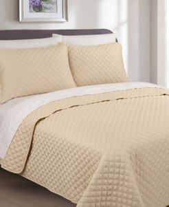 Palazzo 3 Piece Cotton King Quilt Set Bedding