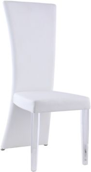 Siena Curved High Back Side Chair, Set of 2