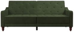 Vintage-Like Tufted Split Back Futon