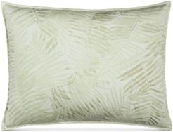 Closeout! Lucky Brand Paradise Cotton 230-Thread Count European Sham, Created for Macy's Bedding