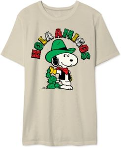 Snoopy Cactus Men's Graphic T-Shirt