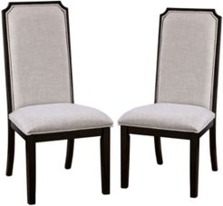 Isar Padded Seat and Back Side Chairs, Set of 2