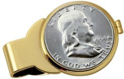 Silver Franklin Half Dollar Coin Money Clip