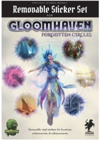 Gloomhaven Removable Sticker Set- Forgotten Circles Licensed Gloomhaven Accessory