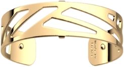 Geometric Openwork Thin Adjustable Cuff Bracelet, 14mm, 0.5in