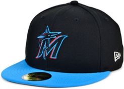 Miami Marlins Plate Patch 59FIFTY Cap