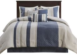 Kennedy 7 Piece California King Comforter Set Bedding