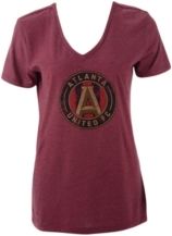 Atlanta United Fc Women's Distressed Logo T-Shirt