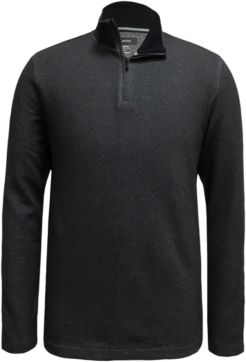 Mock-Neck Quarter-Zip Sweater, Created for Macy's