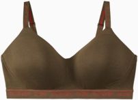 Ck One Plus Size Cotton Wirefree Bralette QF5951