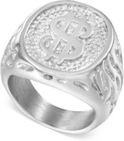 Inc Men's Silver-Tone Money Ring, Created for Macy's