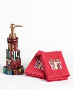 Gift Tower 3-Pc. Bath Counter Set Bedding