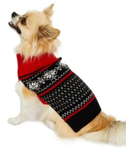 Snowflake Pet Sweater, Created for Macy's