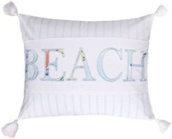 Sancti Petri Beach Pillow, 14" x 18"