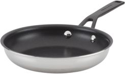 Polished Stainless Steel Nonstick 8" Fry Pan