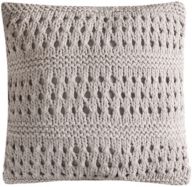 Crochet Square Pillow, 18" L x 18" W