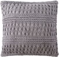 Crochet Square Pillow, 18" L x 18" W