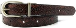 Reversible Python Belt