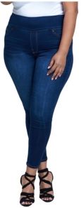 Plus Size Tummy Toner Pull-on Legging