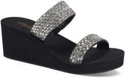 Eleanna Two-Band Wedge Sandals, Created for Macy's Women's Shoes