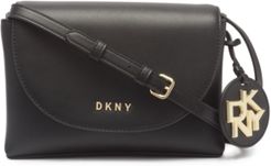 Dayna Leather Flap Crossbody