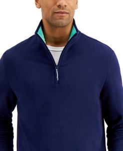 Regular-Fit 1/4-Zip Fleece Sweatshirt, Created for Macy's